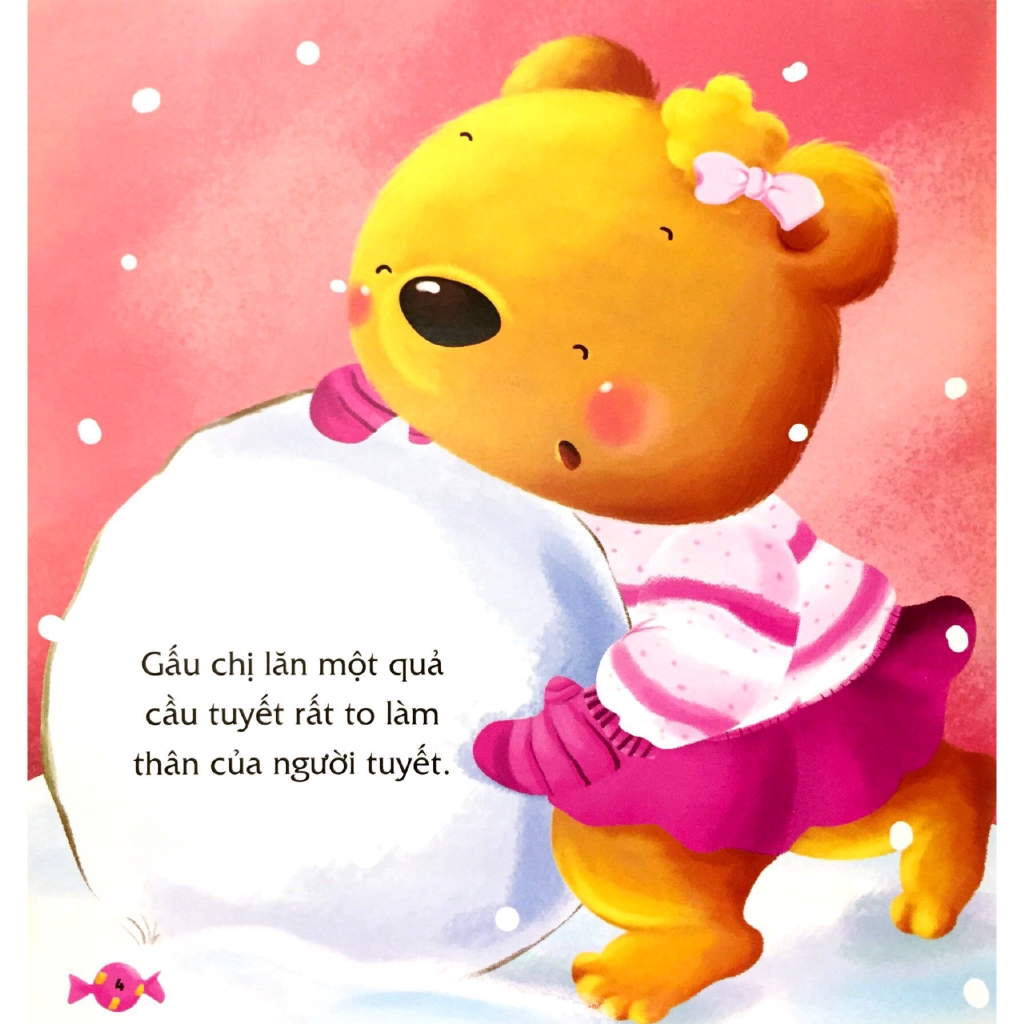 Sách - Bé Học Nói Lời Hay - Nói Lời Cảm Ơn - Người Tuyết Đáng Yêu!