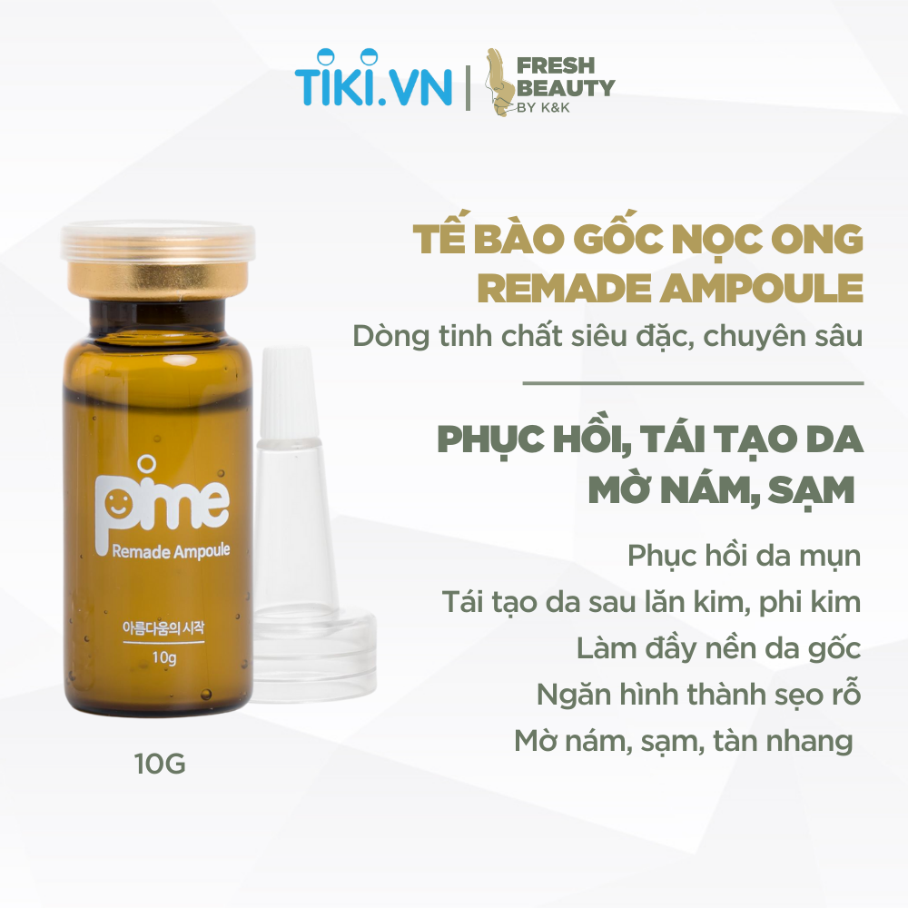 Set mỹ phẩm Pime hỗ trợ giảm mụn, chứa siêu tinh chất mờ thâm nhanh, làm đầy sẹo rỗ (3 sp)