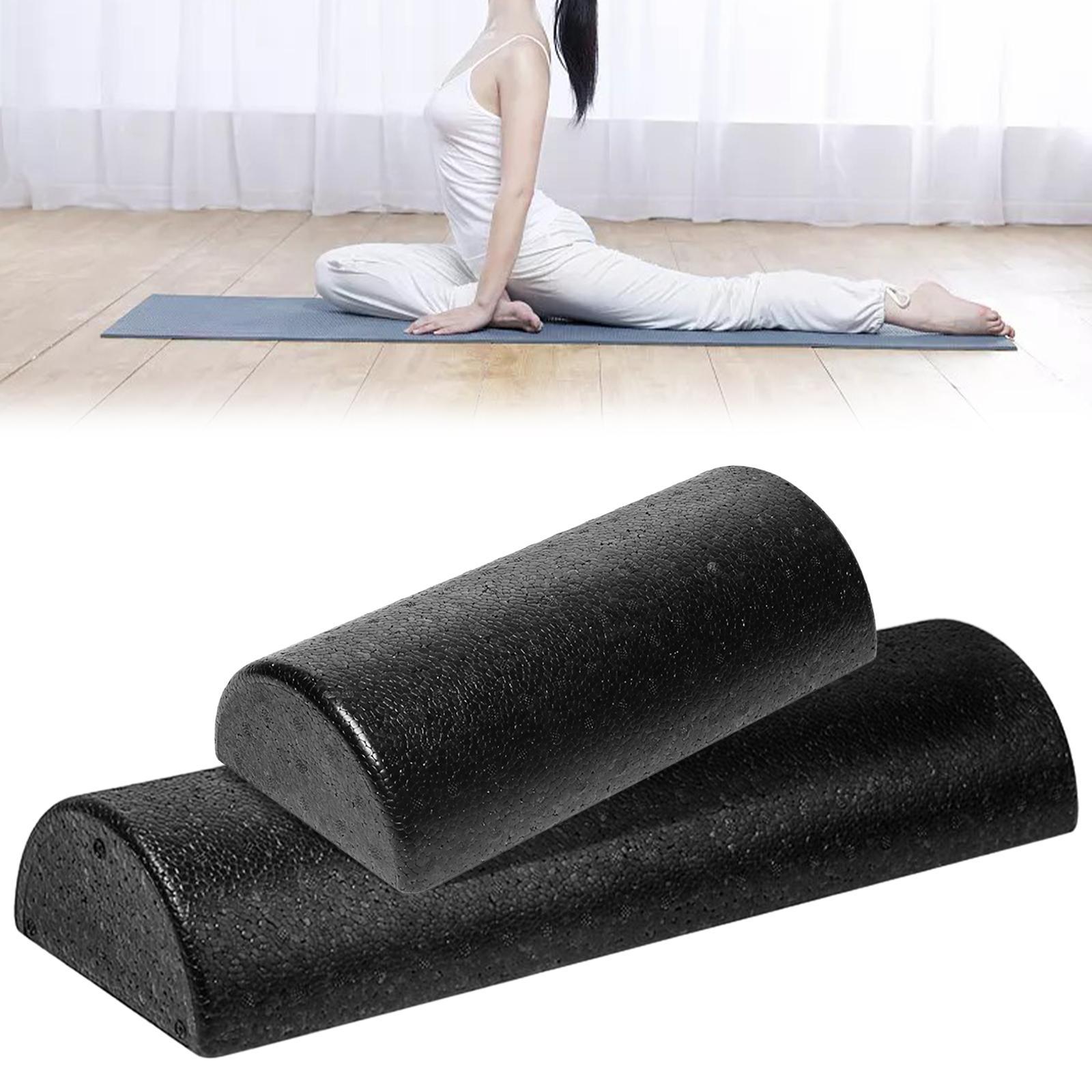 Một nửa vòng yoga cột con lăn cân bằng công cụ đào tạo khối lượng con lăn con lăn con lăn cơ bắp cho tập thể dục yoga pilates thể thao Color: 45x15x7.5cm