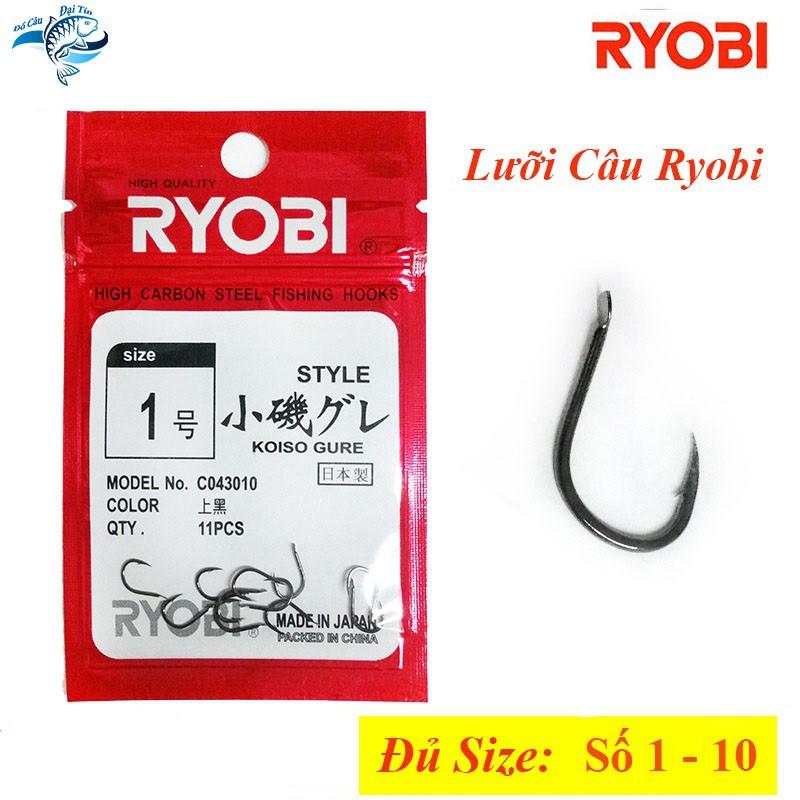 Lưỡi Câu Cá Ryobi, Lưỡi Câu Nhật Bản, Lưỡi Câu Đơn Chất Lượng