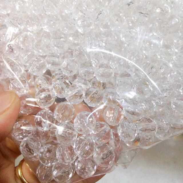 Hạt banh tròn 8mm làm rèm cửa, thú cưng gói 100gr