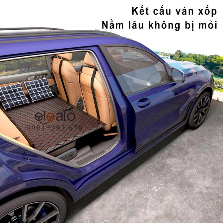 Giường đệm da xe ô tô Toyota Fortuner PU cao cấp - OTOALO