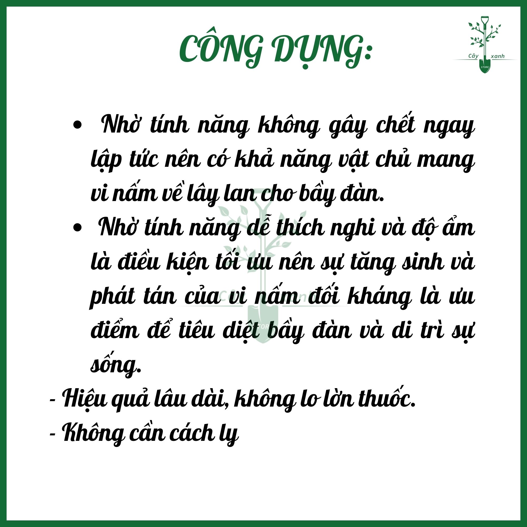 Chế phẩm trừ sâu sinh học TKS BTMET NẤM 3 MÀU - An toàn, Không cần cách ly - Gói 1kg - Cây Xanh Store