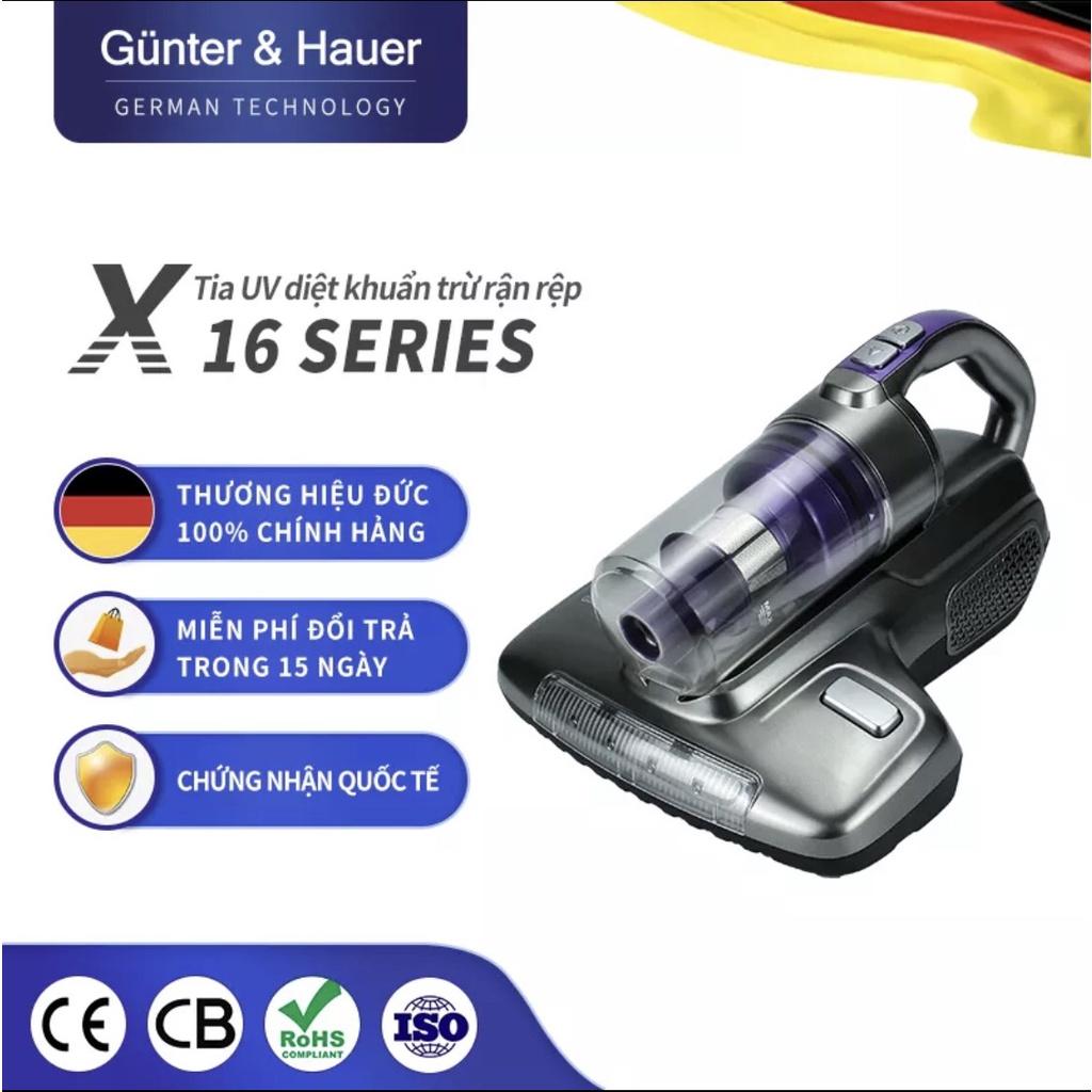 Günter &amp; Hauer Máy hút Bụi Diệt Rận Rệp Cầm tay Thiết Bị Diệt Khuẩn Tia Hồng Ngoại X16 - Hàng chính hãng