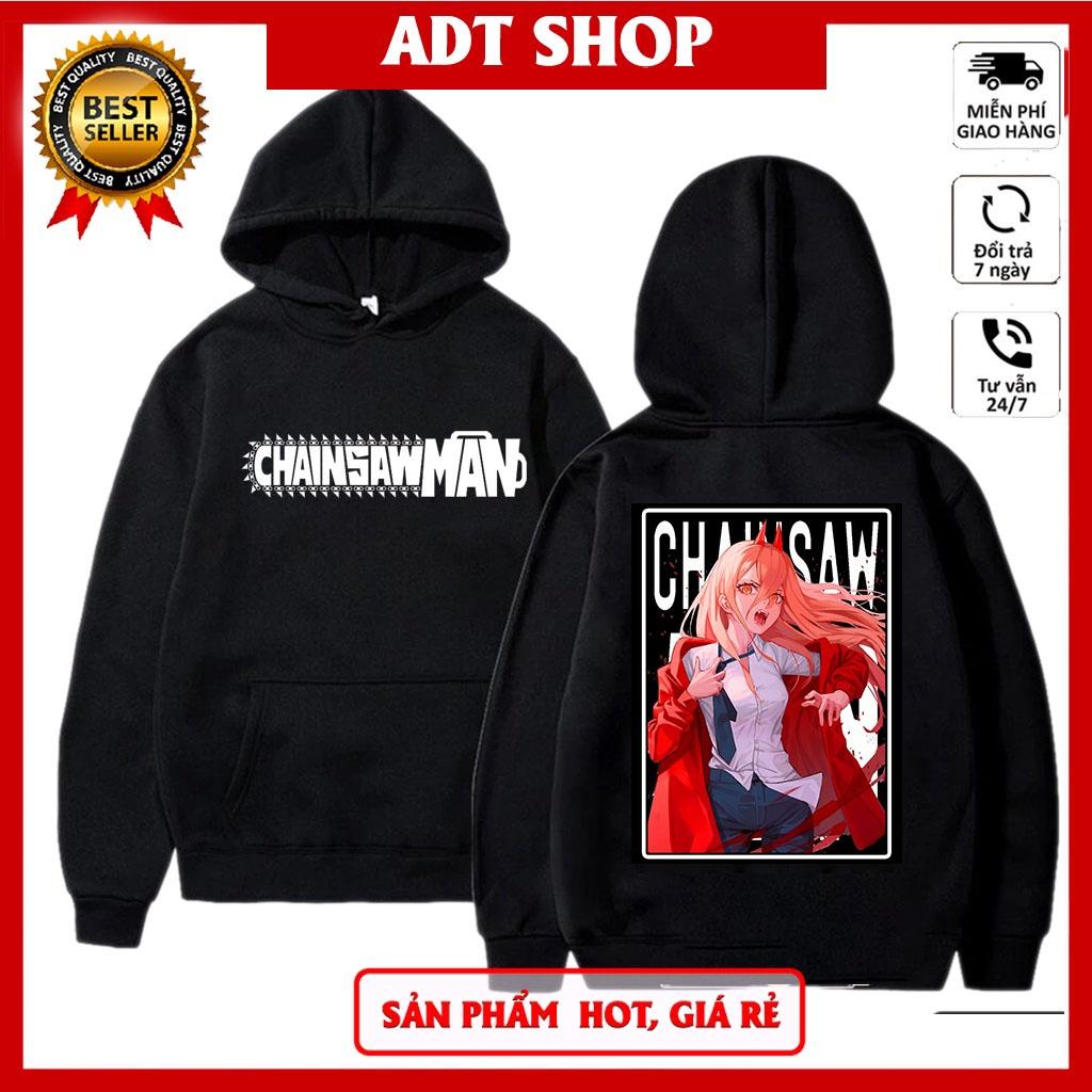 BST Áo Hoodie in hình Makima anime Chaisaw Man mẫu hình mới