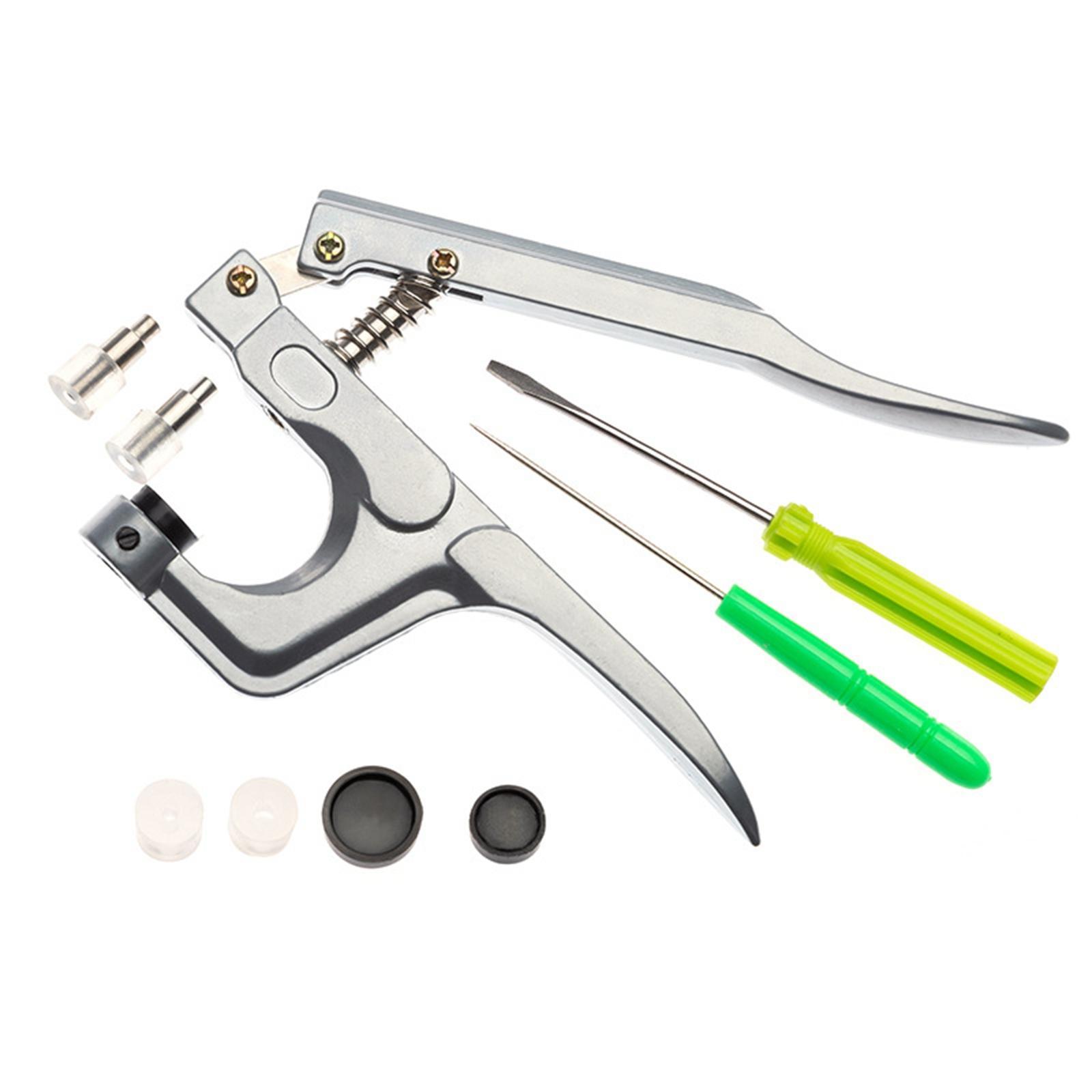 Craft Snap Fastener Pliers Starter Kit Accessories Clothing for Snapping Buttons