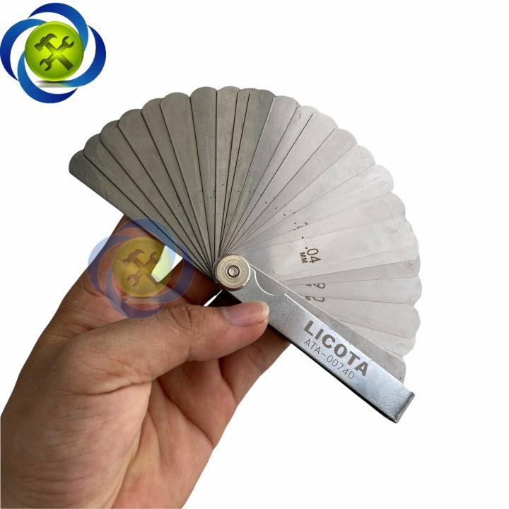 Thước lá đo khe Licota ATA-0074D hệ mét loại 25 lá