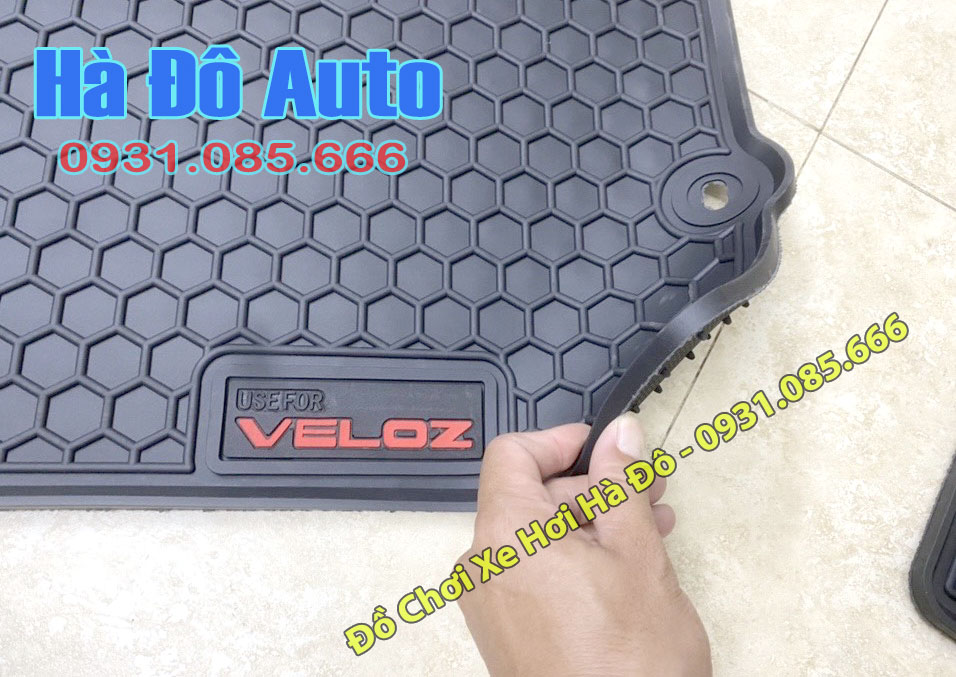 Lót Sàn Veloz 2022 2023 - Lót Sàn Cao Su Tự Nhiên Không Mùi Toyota Veloz 2022 2023