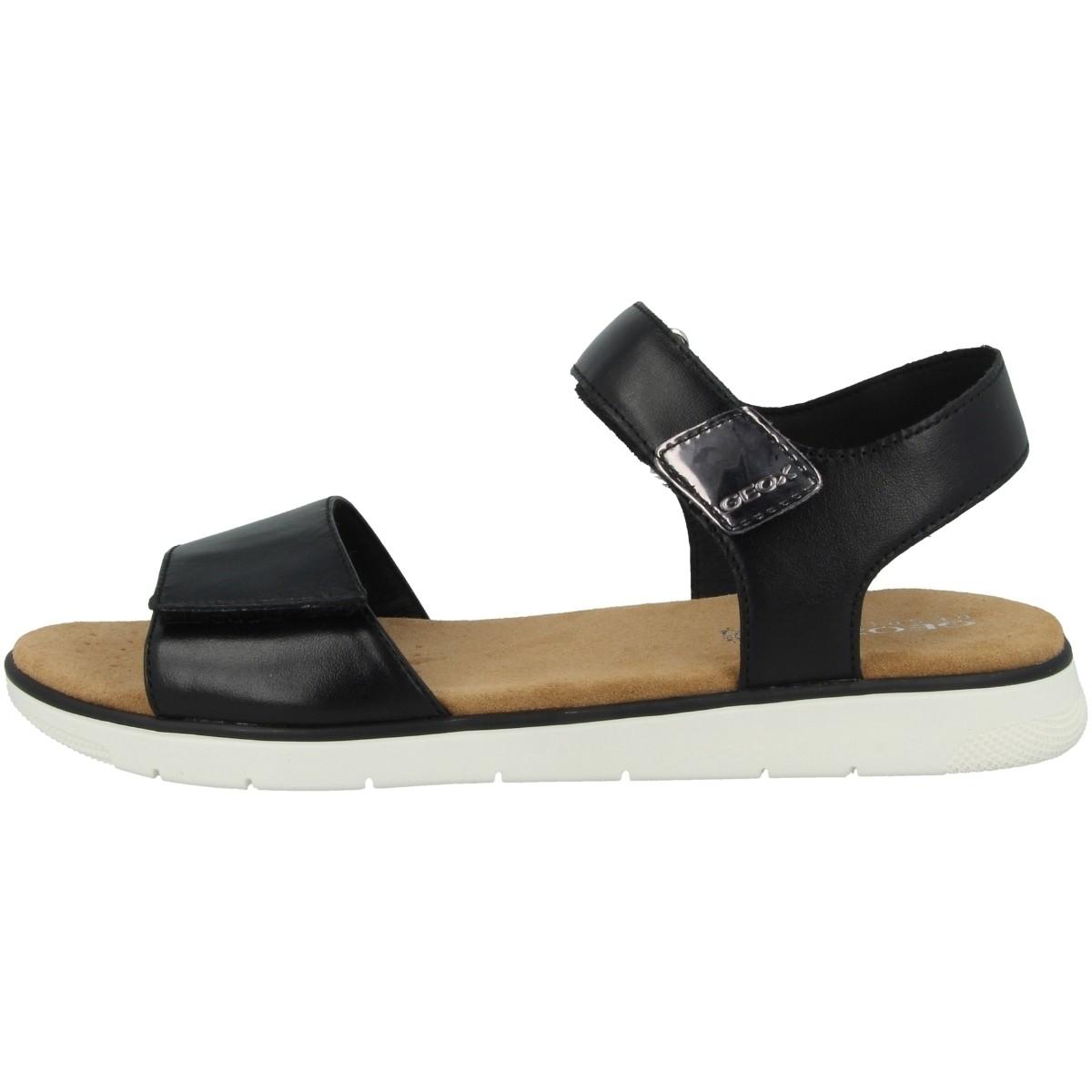 Giày Sandals Nữ GEOX D Dandra D - BLACK/GUN