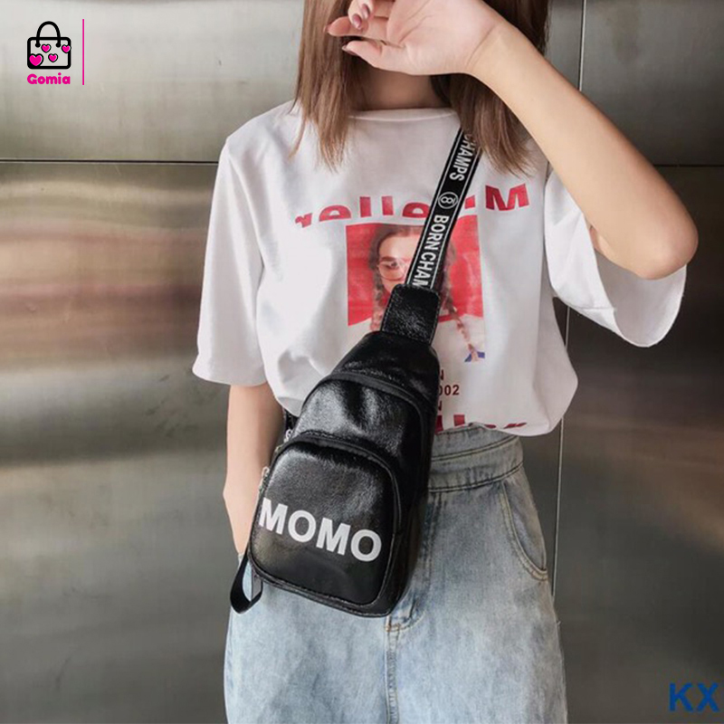 Túi Đeo Chéo Thời Trang MOMO cá tính bền đẹp siêu rẻ phong cách trẻ trung năng động tuổi teen GOMIA DC2071