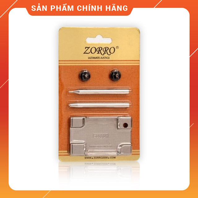 Bộ dụng cụ sửa chữa, thay thế đinh tán, tháo gỡ bánh xe zorro, dùng cho các dòng bật lửa xăng đá