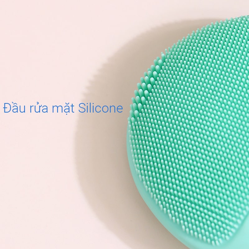 Máy rửa mặt Halio Sensitive Facial Cleansing & Massaging Device - Chăm sóc da nhạy cảm - Kháng nước IPX7 - Dùng liên tục đến 7h - Hàng chính hãng