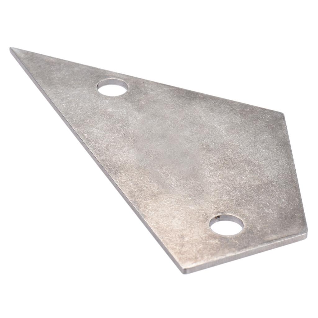 Stainless Steel Fret Rocker with 4 Edges Luthier Guitar Tool for Bass Banjo Ukulele Mandolin Parts
