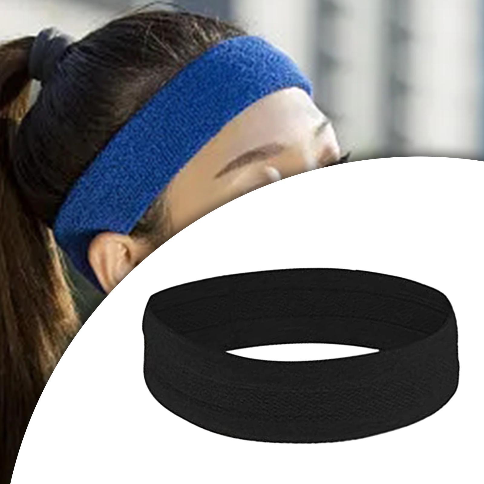 Sweatband Sweat Absorbent Elastic Sports Headbands for Yoga Exercise Climbing
