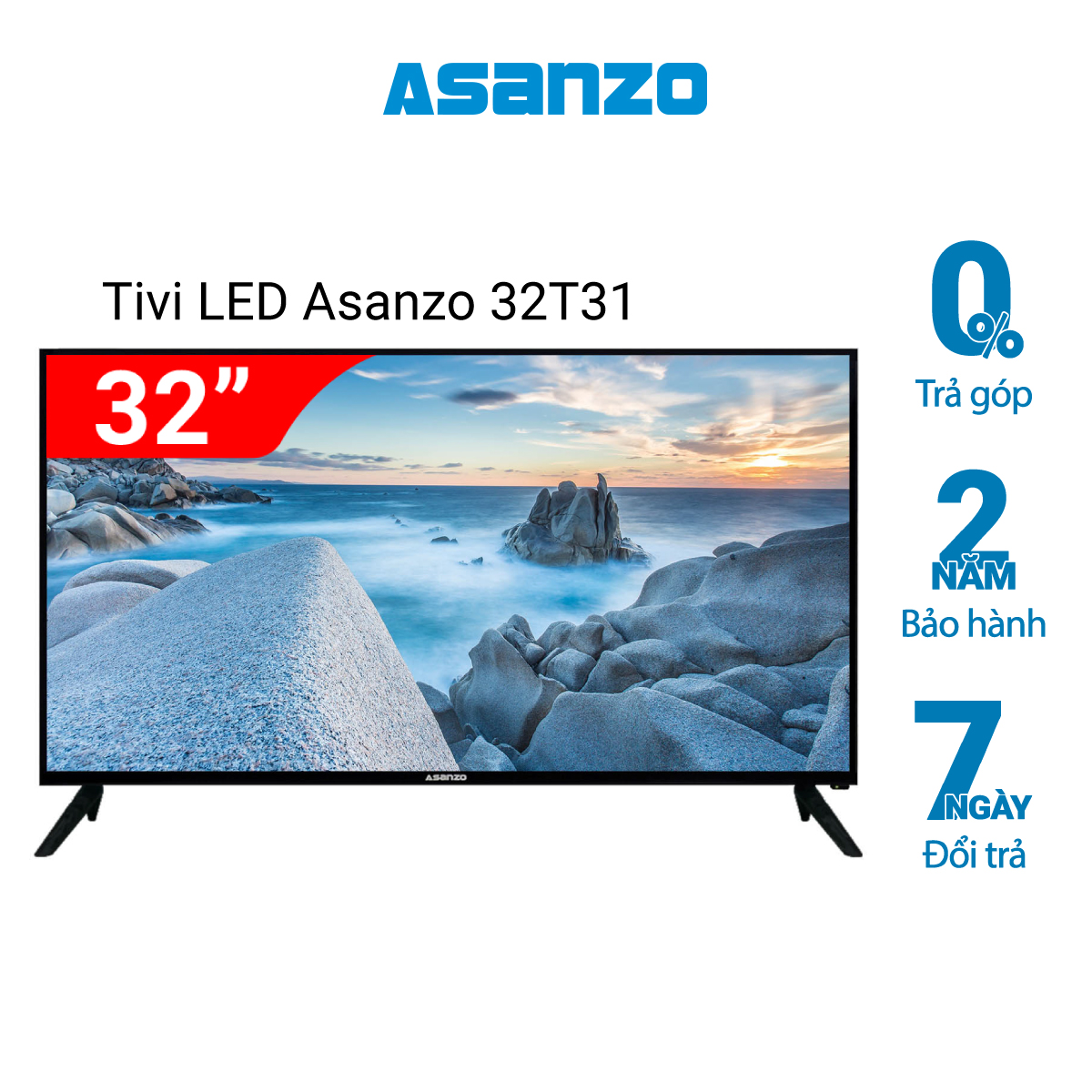 Tivi LED 32 inch HD Asanzo 32T31