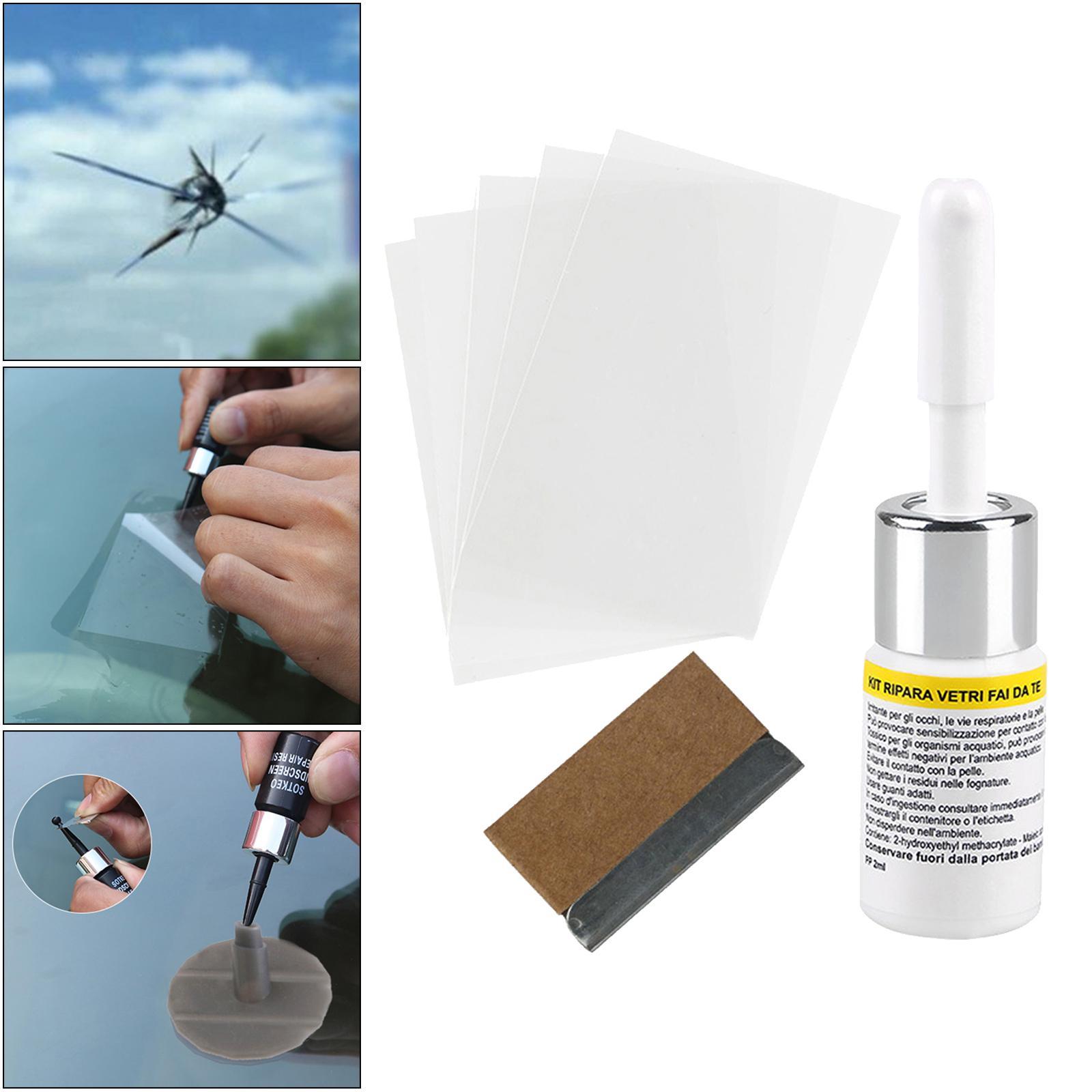 2x Car Windshield  Kit Widow Repairing Fluid Scratches Recovery Tool