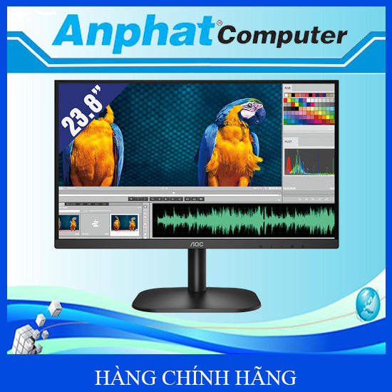 Màn hình LCD AOC 24B2XHM (24inch/1920 x 1080/VA/75Hz/6 ms) - Hàng Chính Hãng