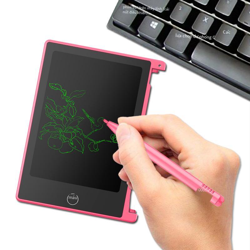 Bảng chữ viết tay LCD 4,5 inch thuận lợi nhất bảng viết tay LCD dành cho trẻ em bảng vẽ tay điện tử bảng vẽ graffiti bảng viết bảng đen nhỏ