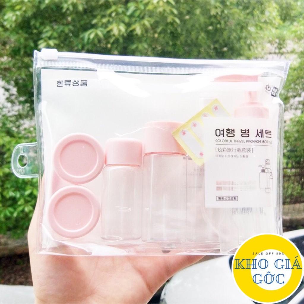 Bộ Chiết Mỹ Phẩm Du Lịch 7 Món