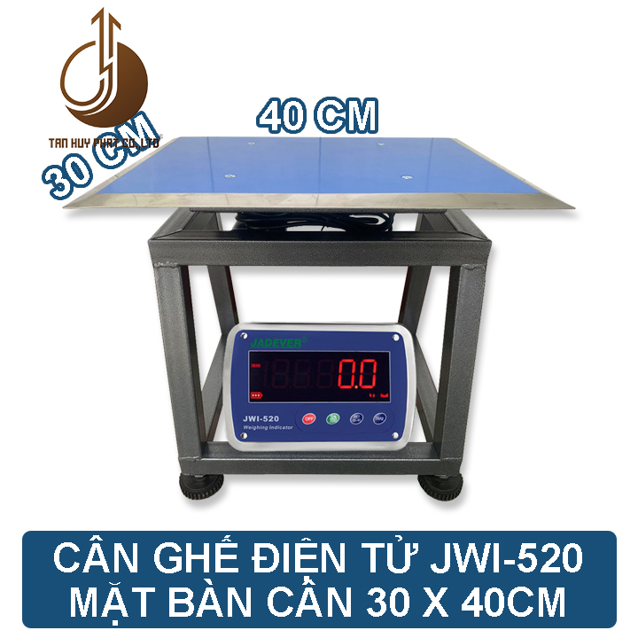 Cân Ghế Điện Tử JWI-520 - Mặt Bàn Cân 300x400MM
