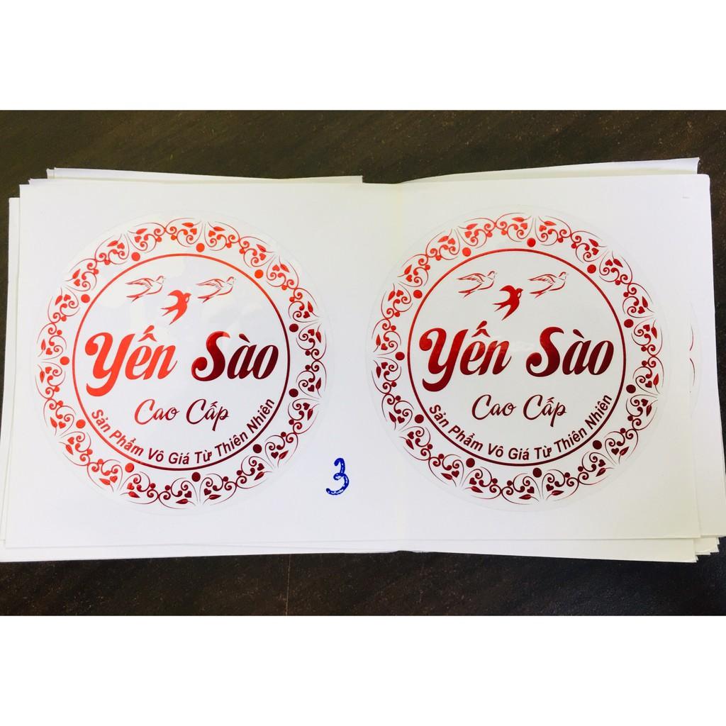 [COMBO 100] TỜ TEM YẾN SÀO CAO CẤP