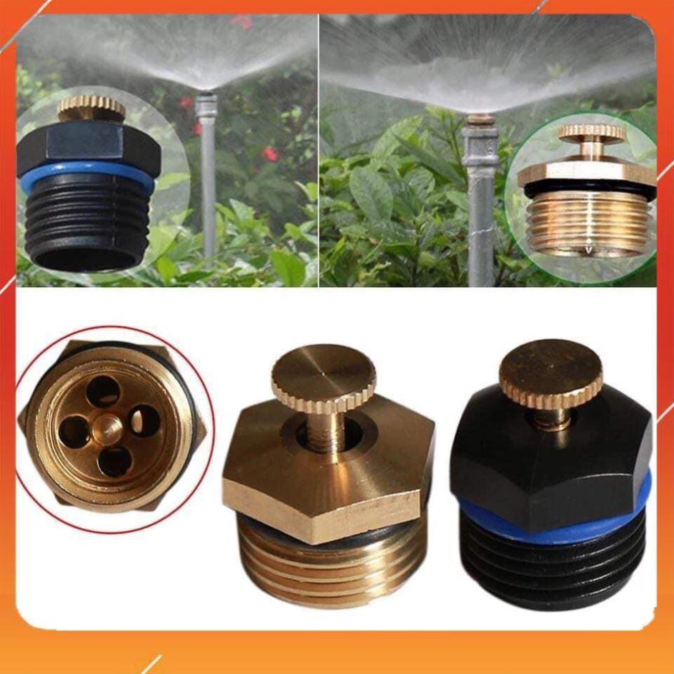BÉC TƯỚI CÂY PHUN MƯA ĐIỀU CHỈNH LƯU LƯỢNG ĐỒNG-NHỰA 206789-790