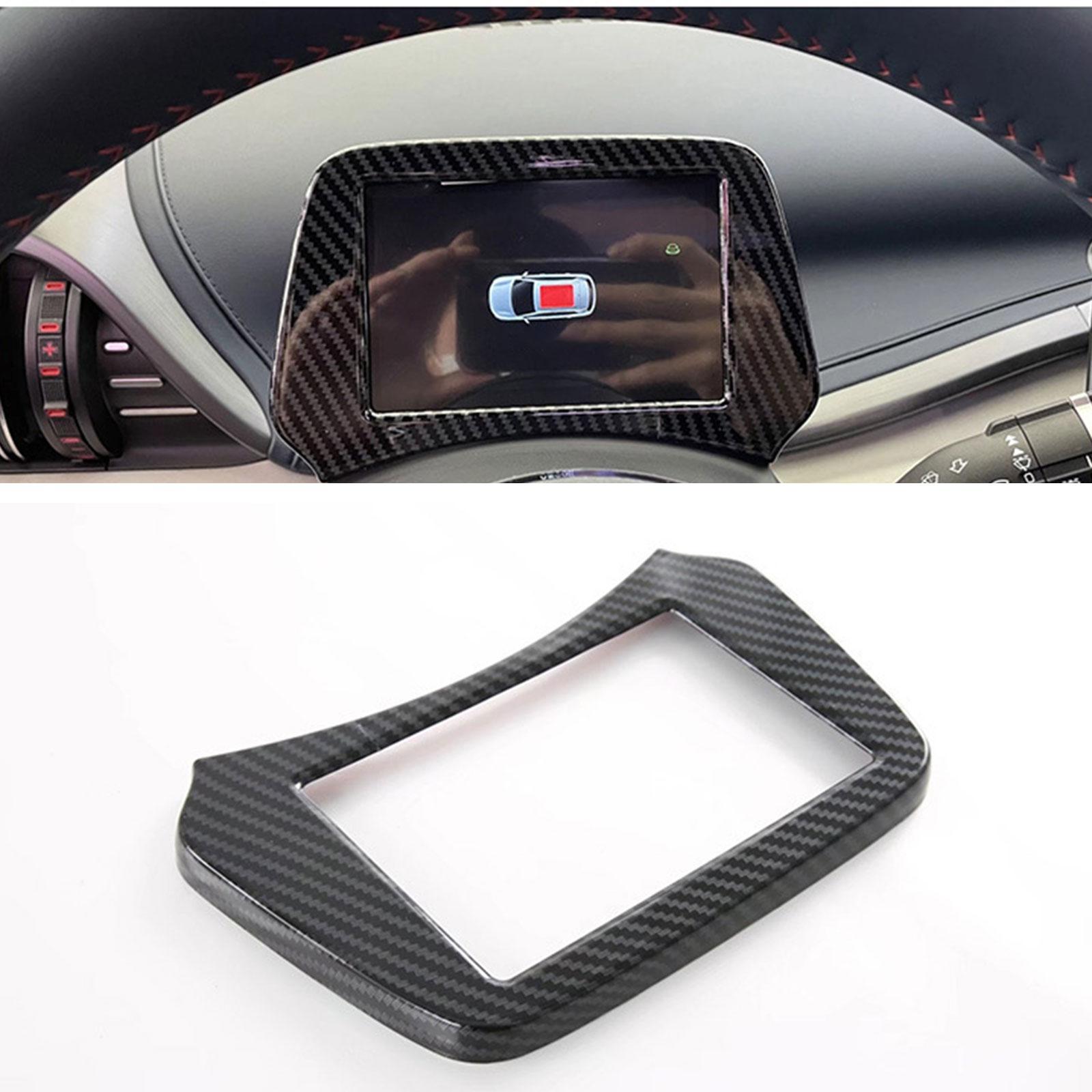 Car Instrument Panel Trim Cover Easy to Install Replacement Accessory Decal Interior Decoration Professional Dashboard Trim Cover Frame