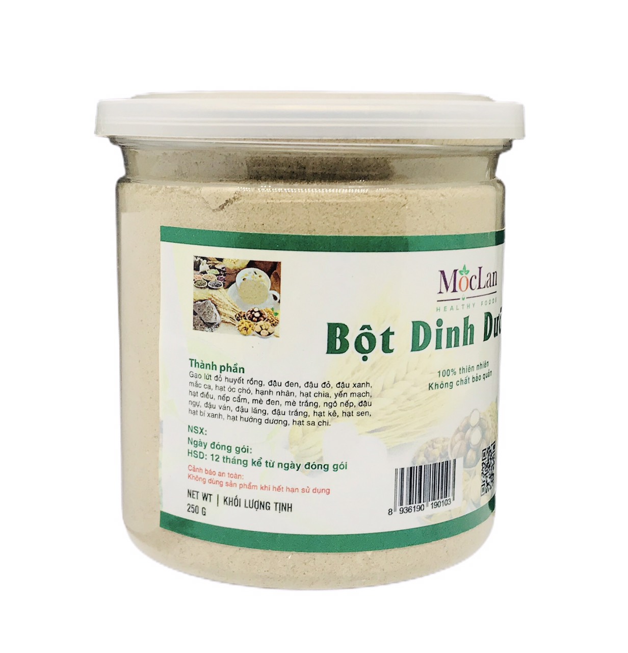 Bột dinh dưỡng Mộc Lan (hũ 250g)