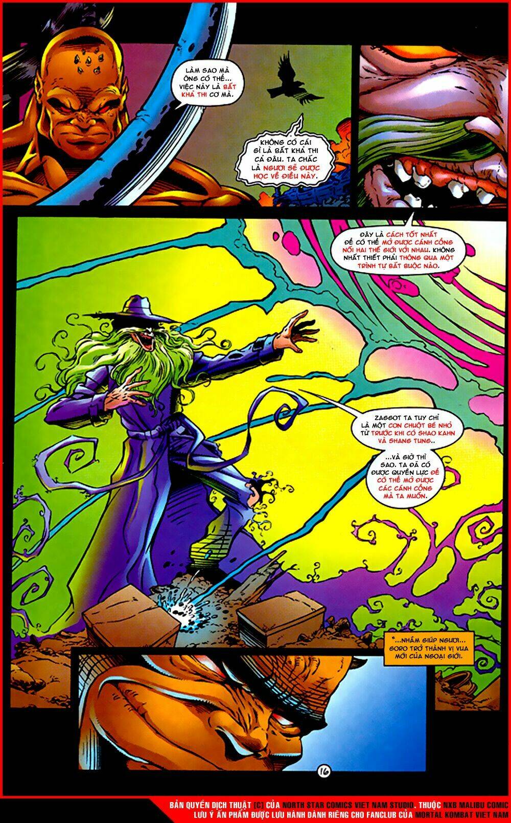 mortal kombat malibu comic chapter 1 16