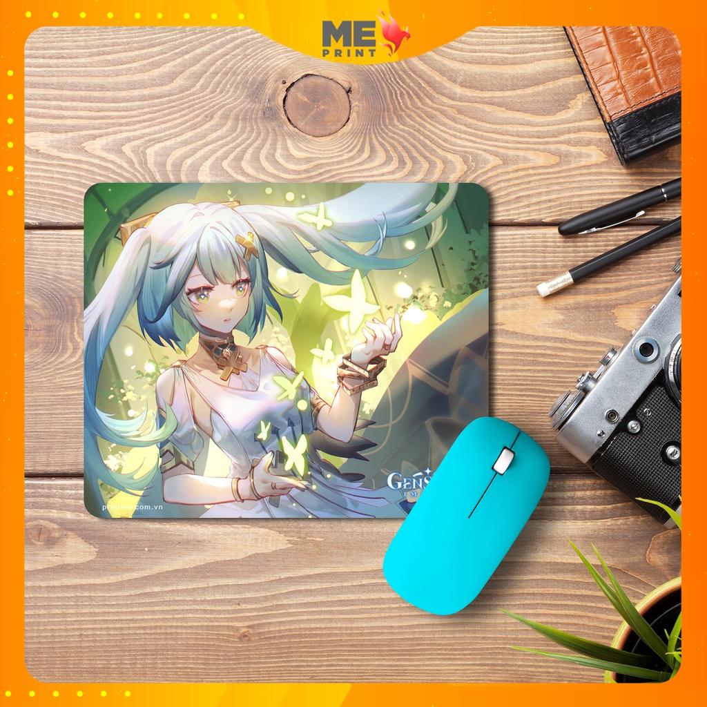 Lót chuột Genshin Impact mới nhất T12.2022, Pad chuột in theo yêu cầu đủ loại anime – game – manga giá rẻ tại PrintME