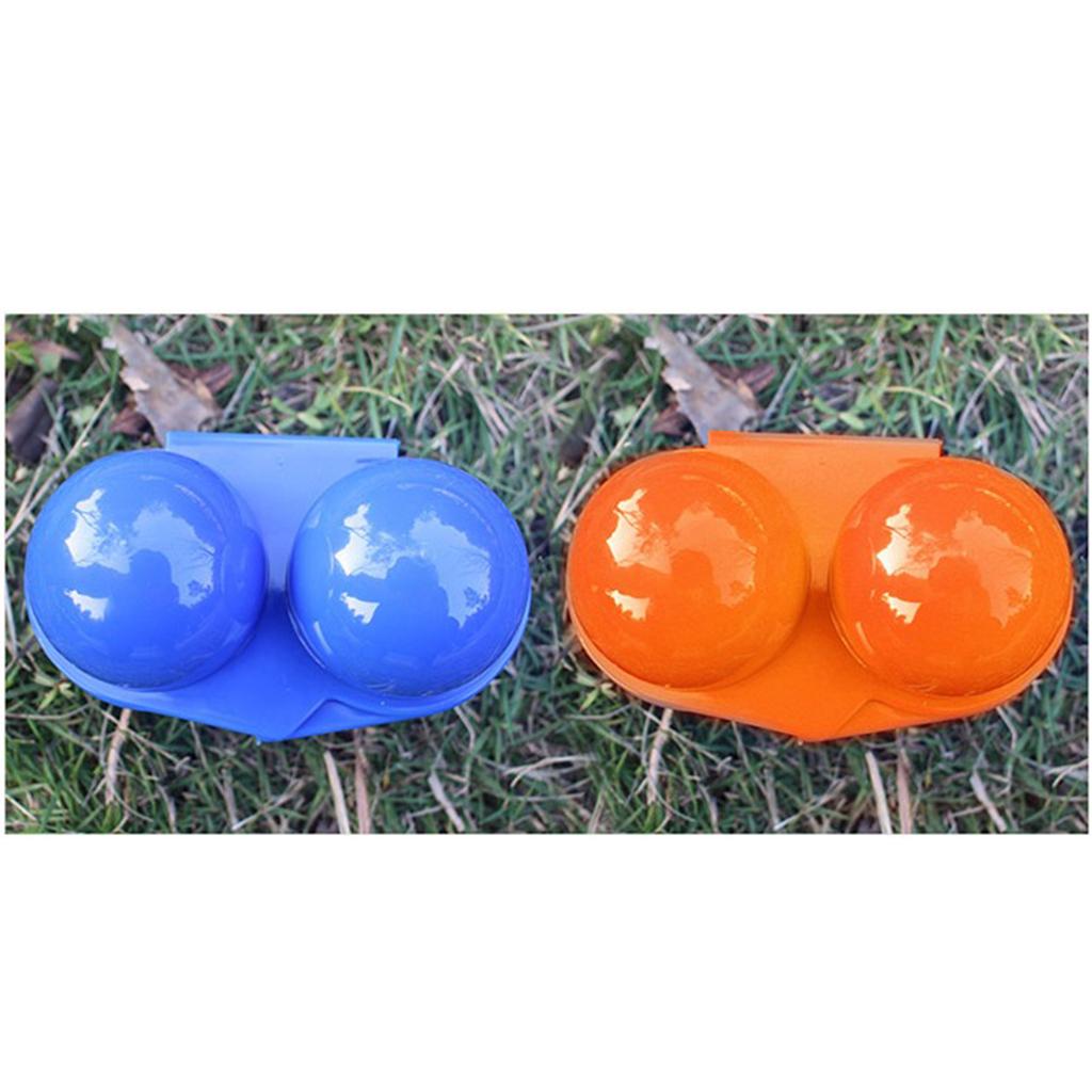 Portable Kitchen Egg Storage Box Container Outdoor Camping Carrier Orange