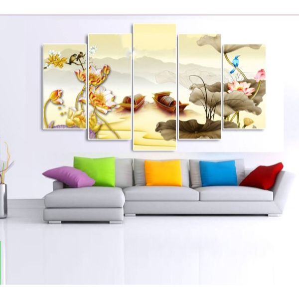 Tranh Treo Hoa Sen |Mẫu 7