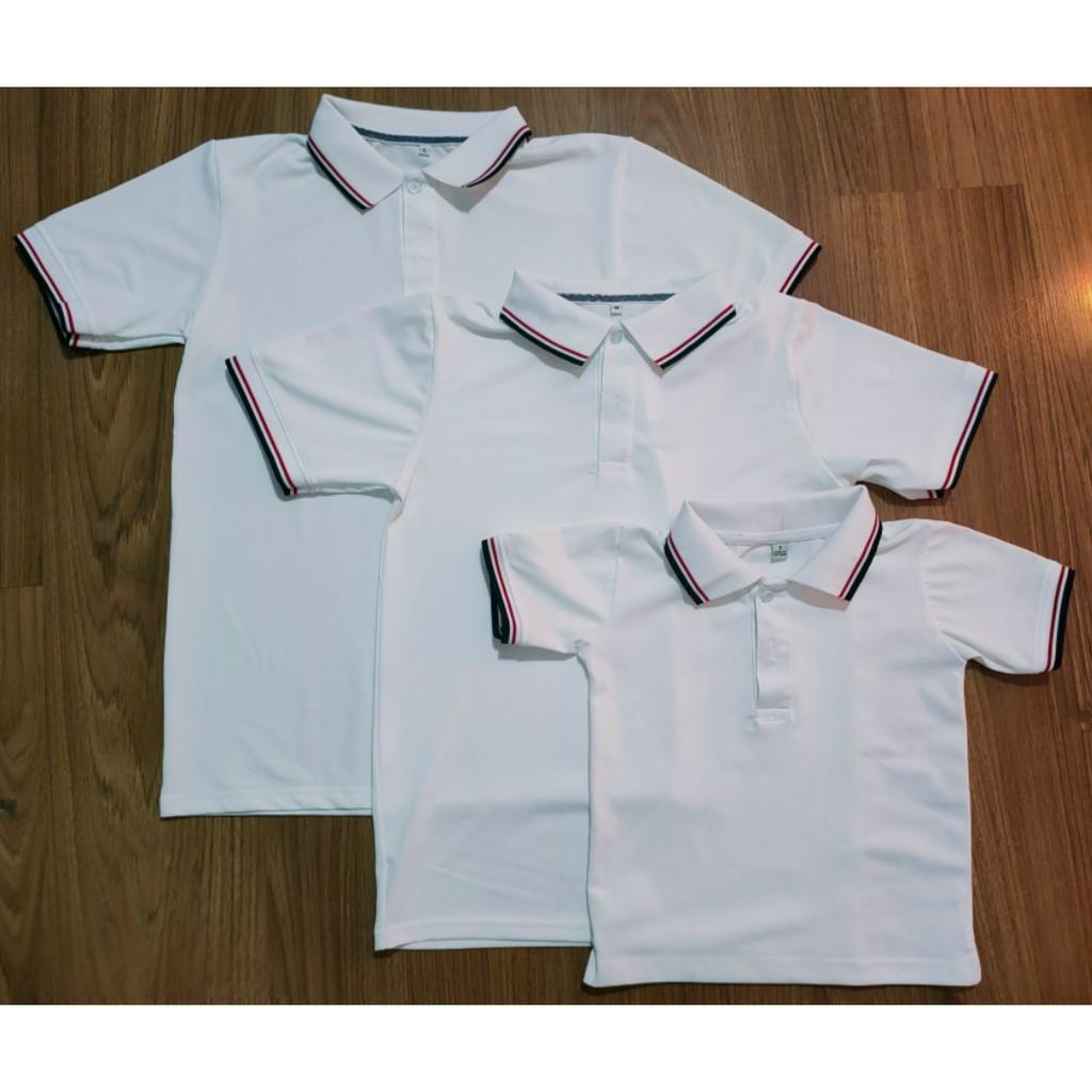 ÁO GIA ĐÌNH CÓ CỔ chất liệu cotton co giãn tốt loại 1 cực kỳ hot trend