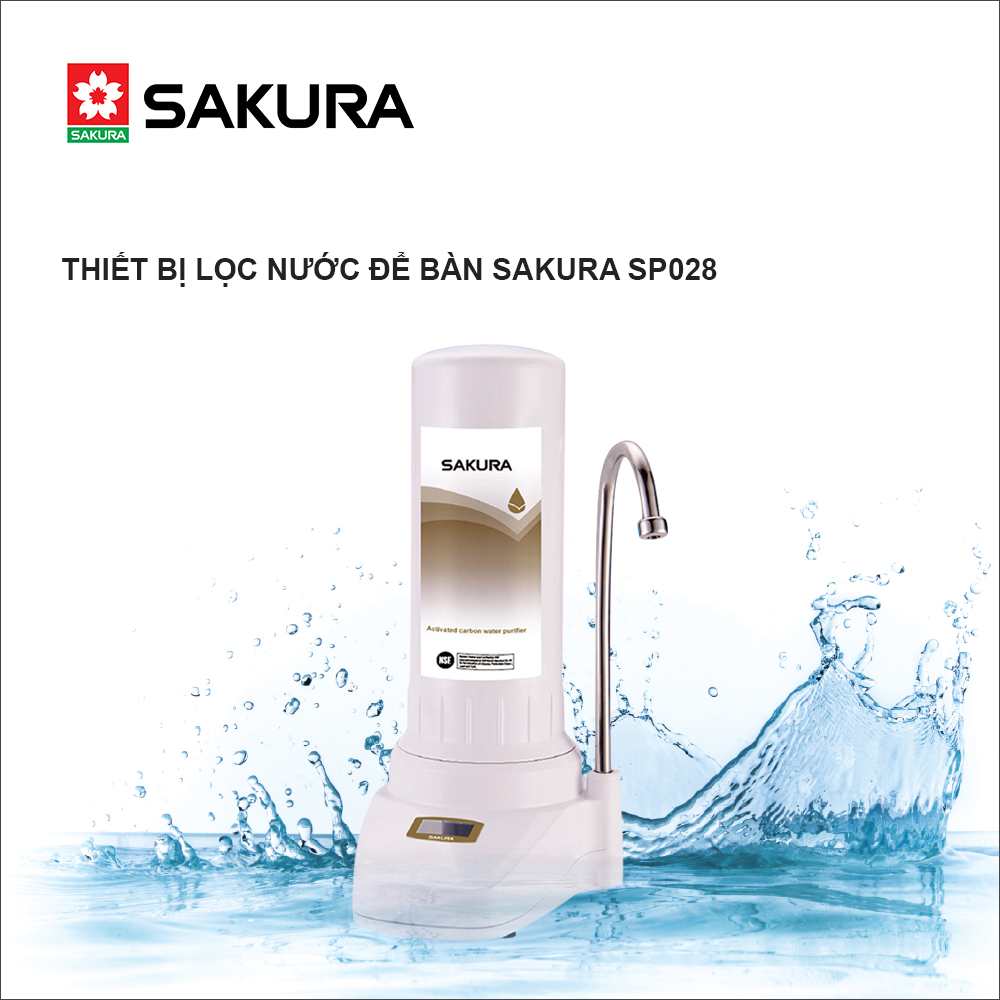 Thiết Bị Lọc Nước SAKURA SP028 Để Bàn - Hàng Chính Hãng