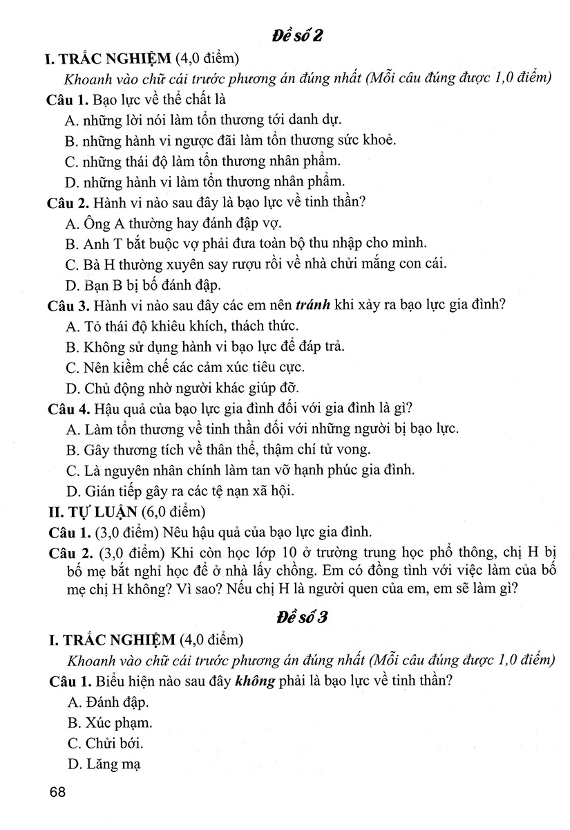 Đề Kiểm Tra, Đánh Giá Giáo Dục Công Dân 8 (Dùng Kèm SGK Kết Nối Tri Thức Với Cuộc Sống) _HA