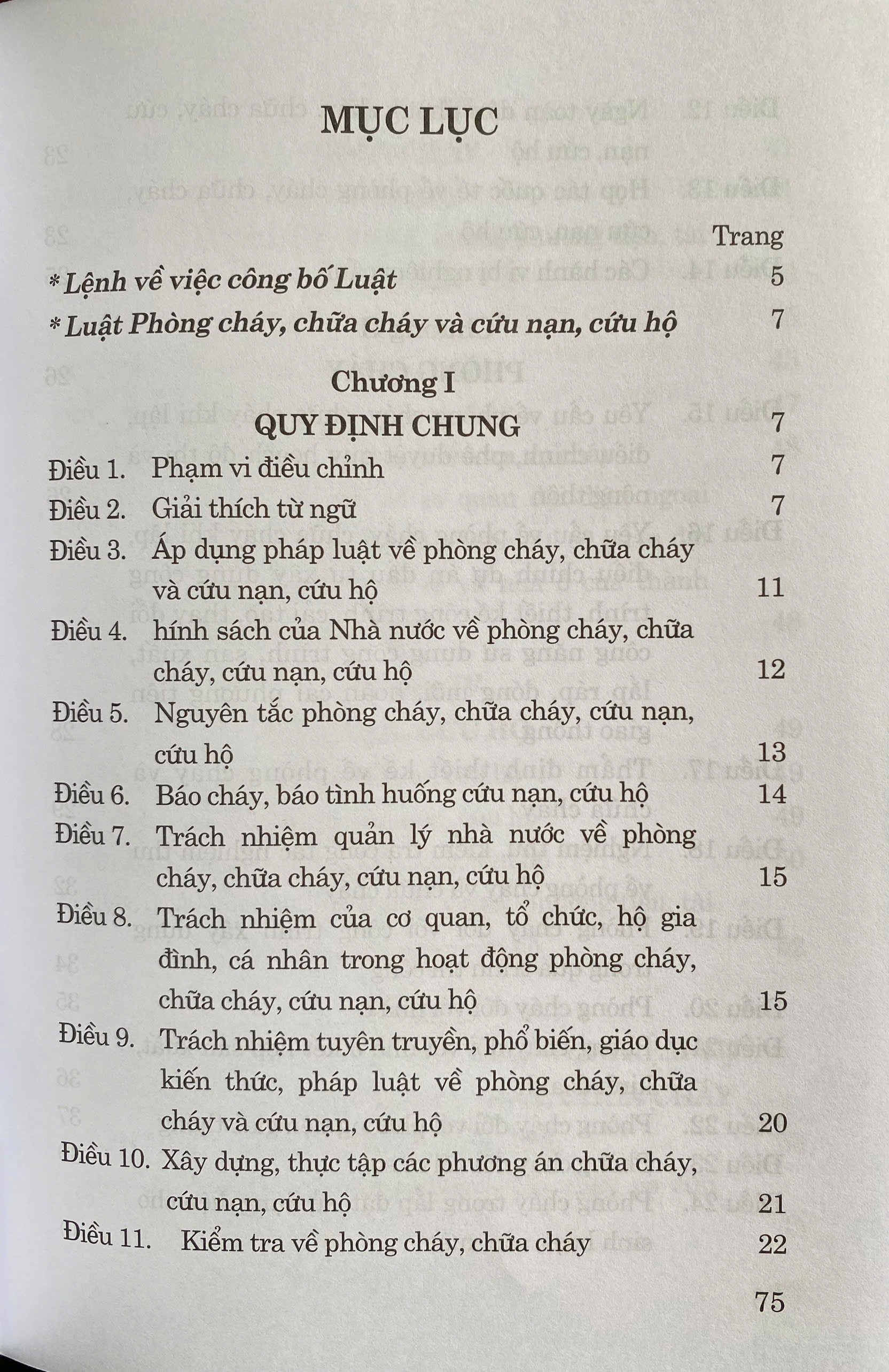 Luật Phòng Cháy, Chữa Cháy Và Cứu Nạn, Cứu Hộ Năm 2024