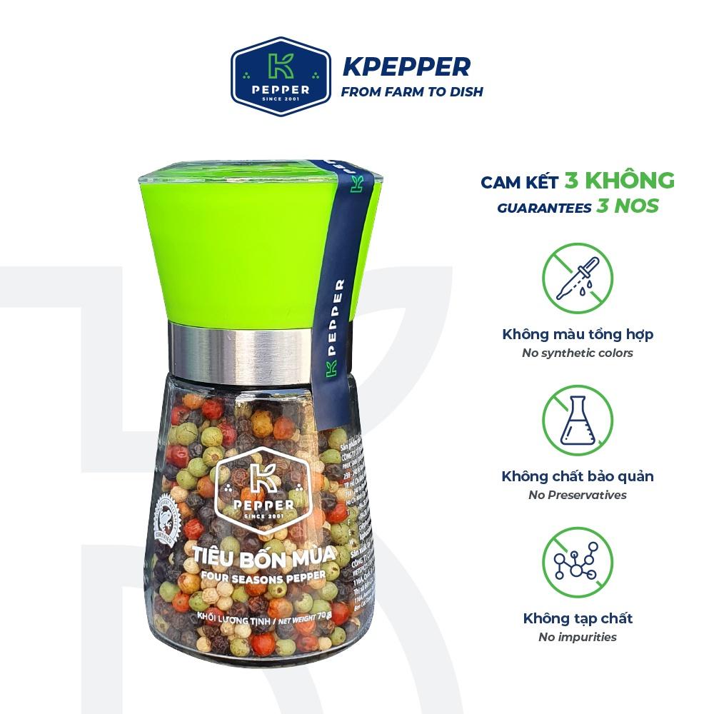 Tiêu Bốn Mùa K-Pepper 70G