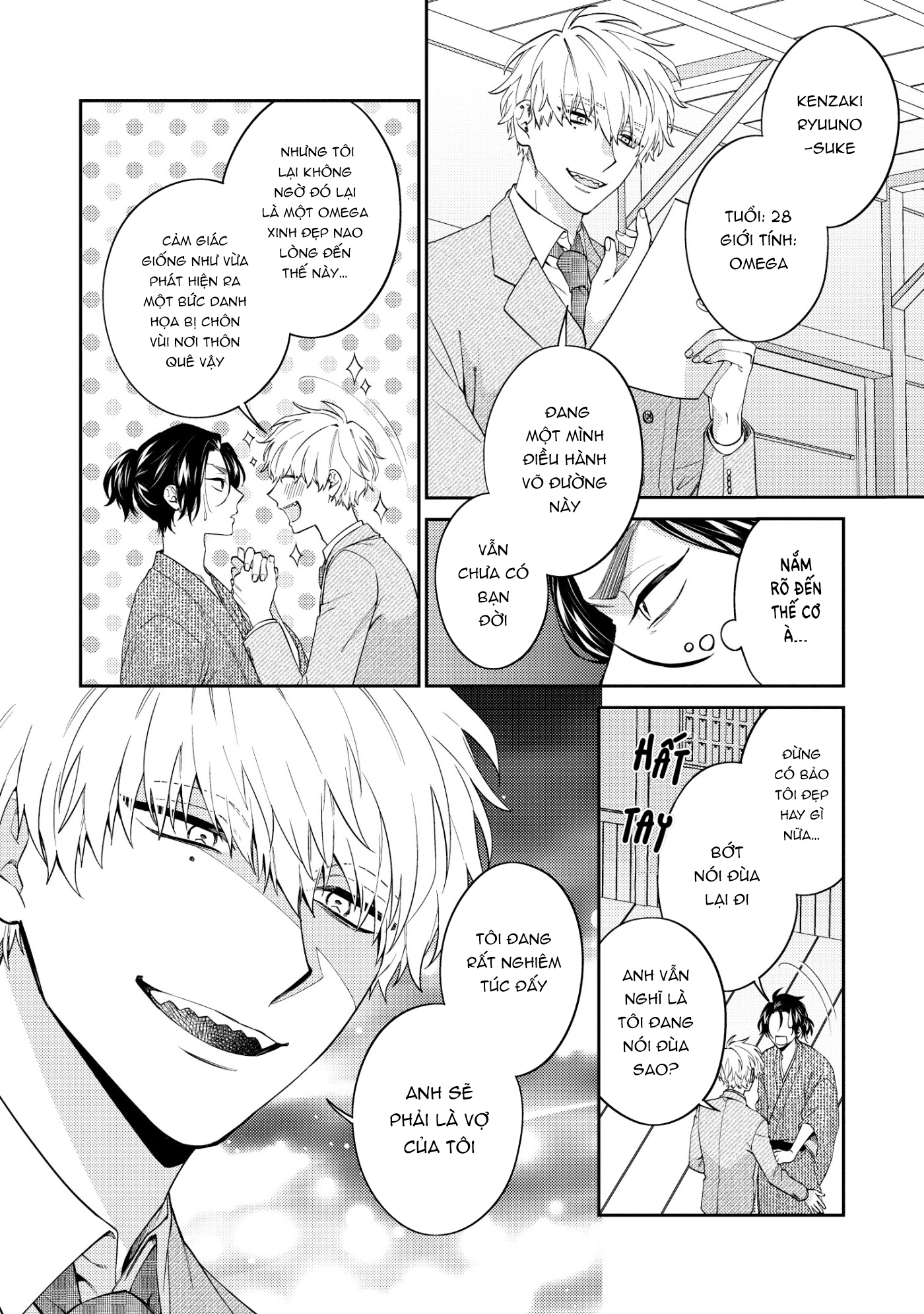 võ sĩ omega gặp tổng giám đốc xảo trá chapter 1 18