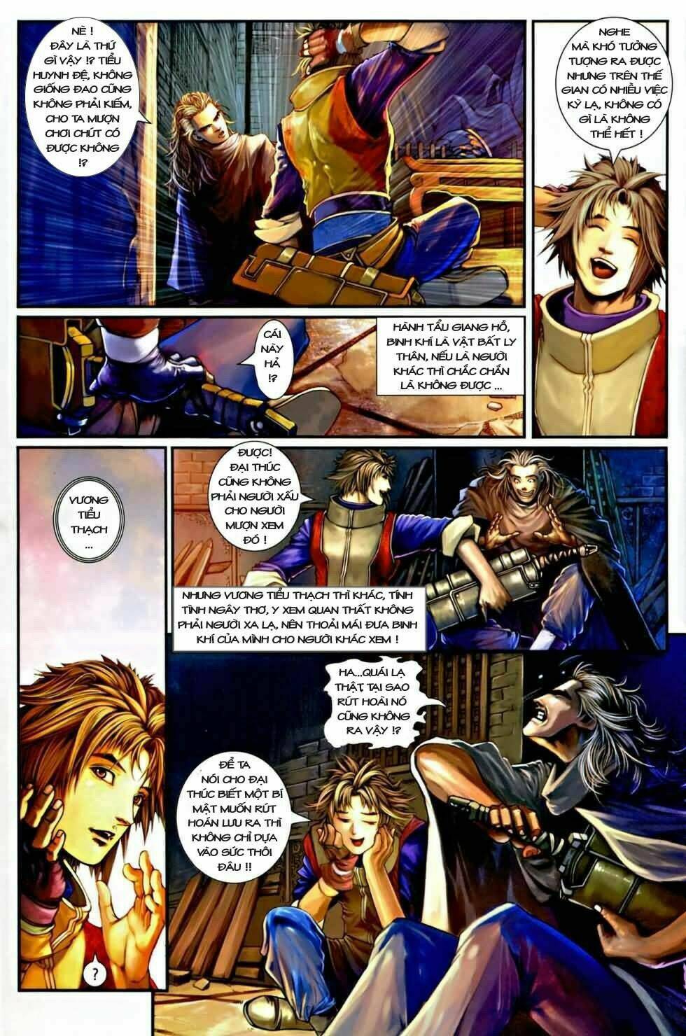 ôn thuỵ an quần hiệp truyện chapter 3 21
