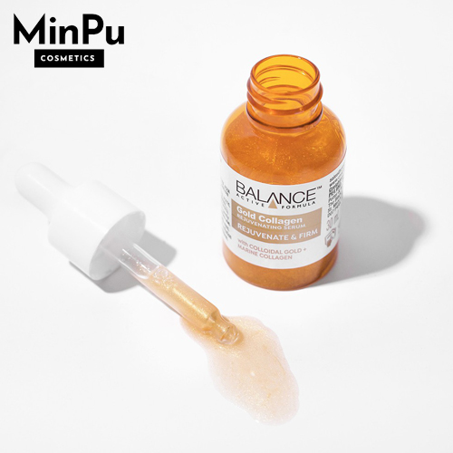 Balance Active Formula Gold+ Marine Collagen Rejuvenating Serum - tinh Chất Dưỡng Da Căng Bóng, Dành cho da Lão Hóa 30ml