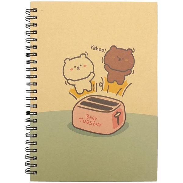 Sổ Teen Lò Xo Funny Bear - The Sun