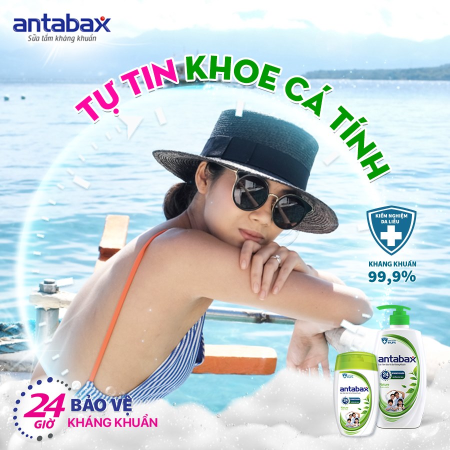 Combo Sữa Tắm Bảo Vệ Da Kháng Khuẩn ANTABAX 220ml x 4