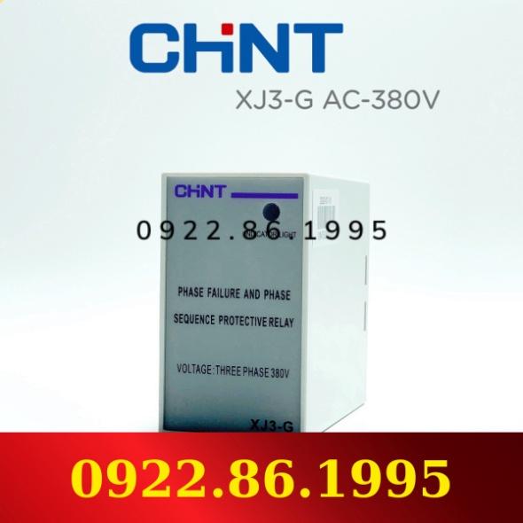 HàngNeW Rơ Le Bảo Vệ Điện Áp Chống Mất Pha Chint XJ3-G mới