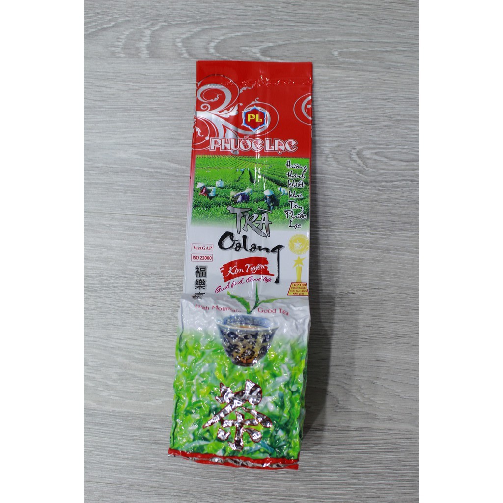 Trà Ô Long Kim Tuyên Phước Lạc Loại 1 Gói 250g