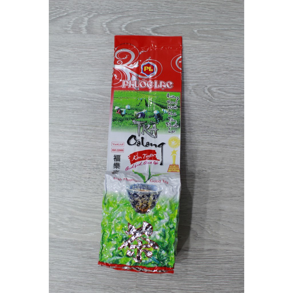 Trà Ô Long (oolong) Kim Tuyên Phước Lạc Loại 1 Gói 250g