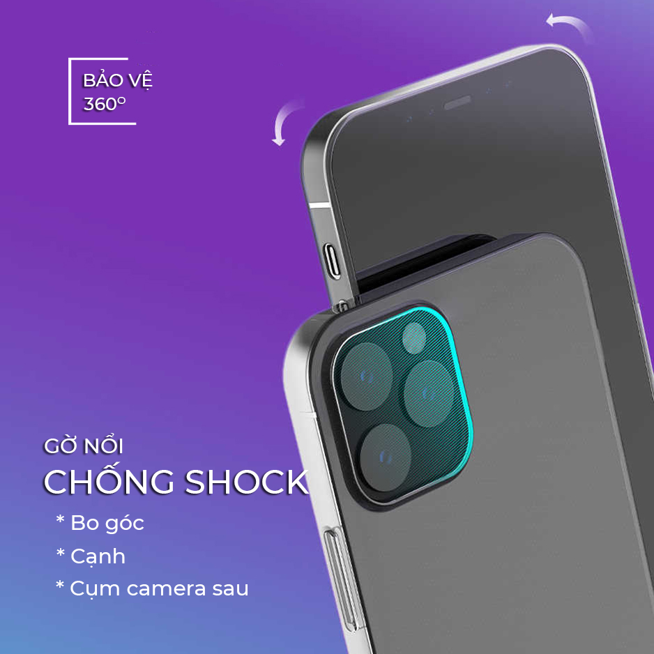 Ốp lưng Momax dành cho iPhone 12/ iPhone 12 Pro Kháng Khuẩn TPU dẻo Trong Suốt Yolk Case MCAP20MT - Hàng chính hãng
