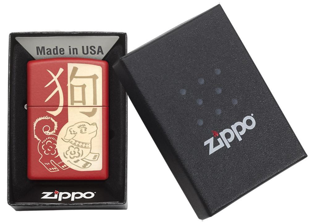 Bật Lửa Zippo Year Of The Dog 29522