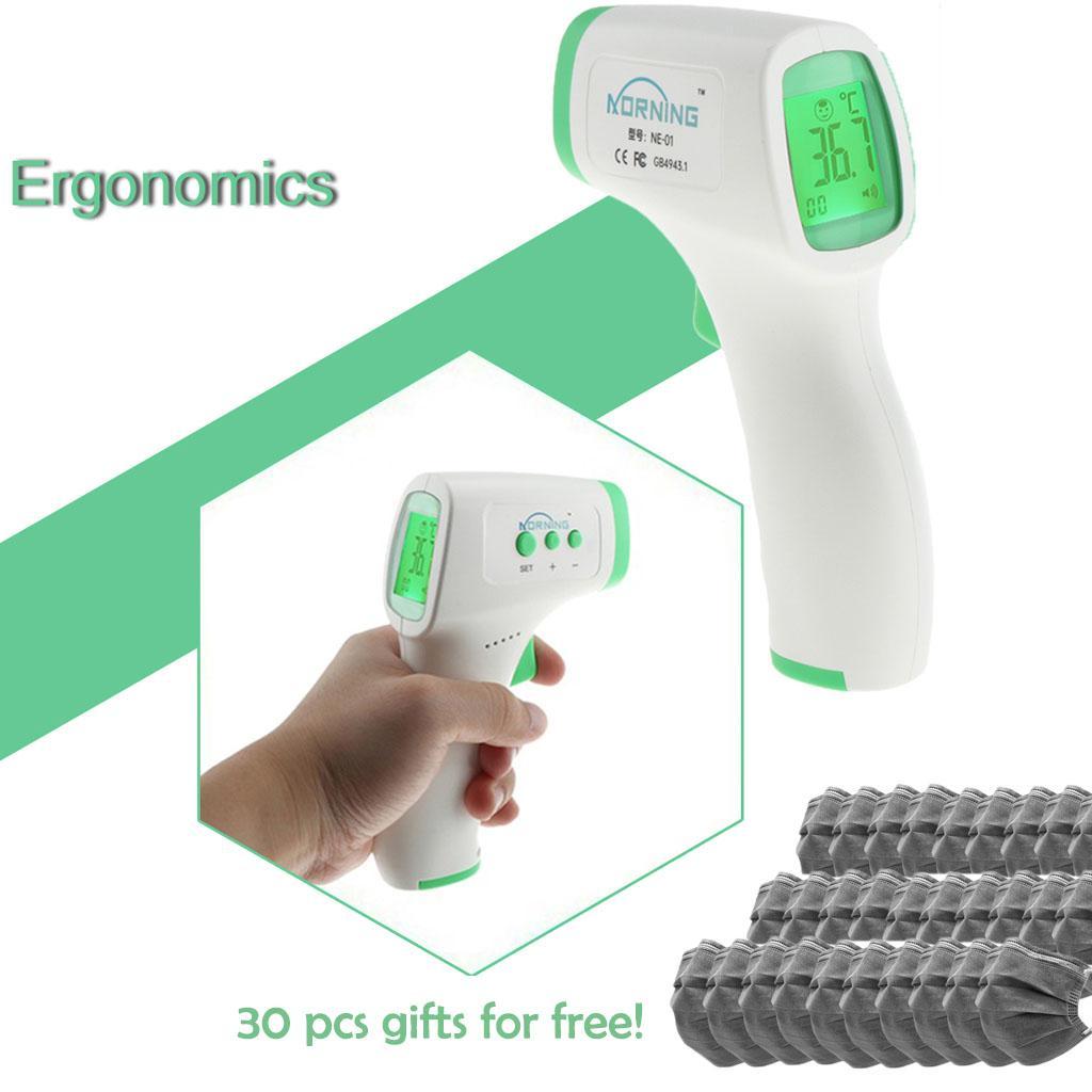 Non-Contact IR Infrared Thermometer And Ear Forehead Health Thermometer