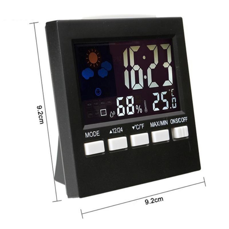 Đồng hồ led đo nhiệt độ và độ ẩm thông minh 206884
