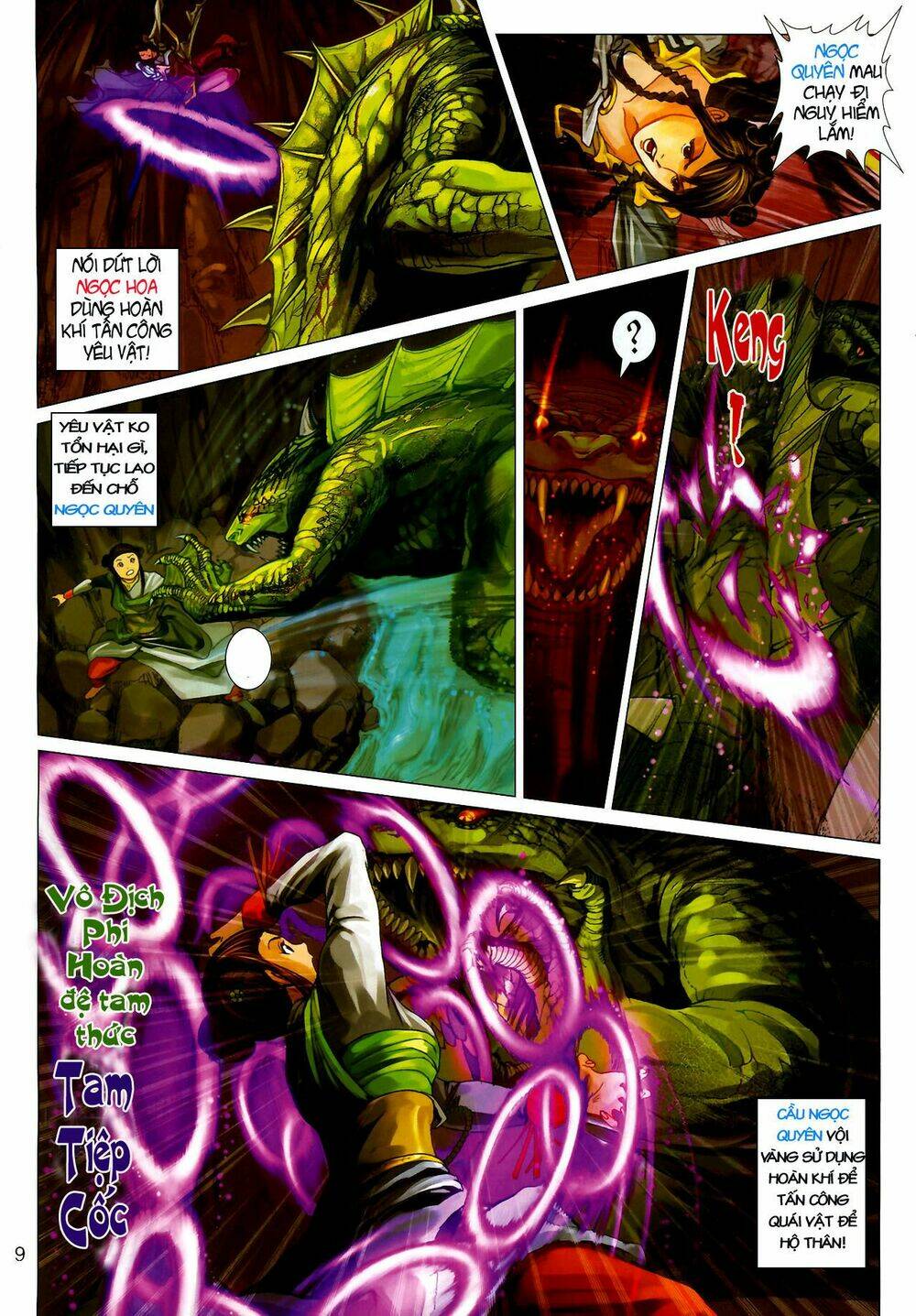 thần chưởng long kiếm phi chapter 5 8